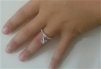 Anello Salvini Donna in Oro bianco Diamante 0.01 Ct 20069066-13 - 20069066-13